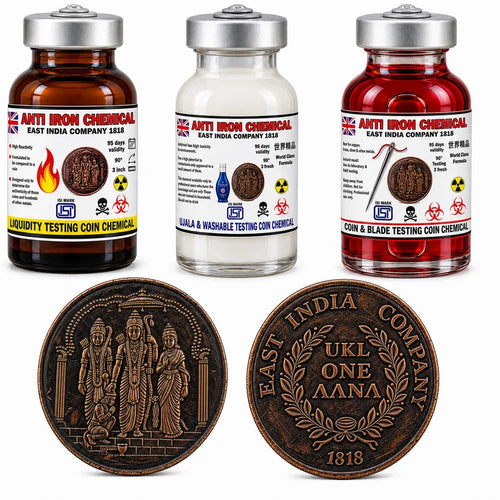Complete Testing Kit – 3 Chemicals + 1 Testing Coin 🧪🪙 Sale price